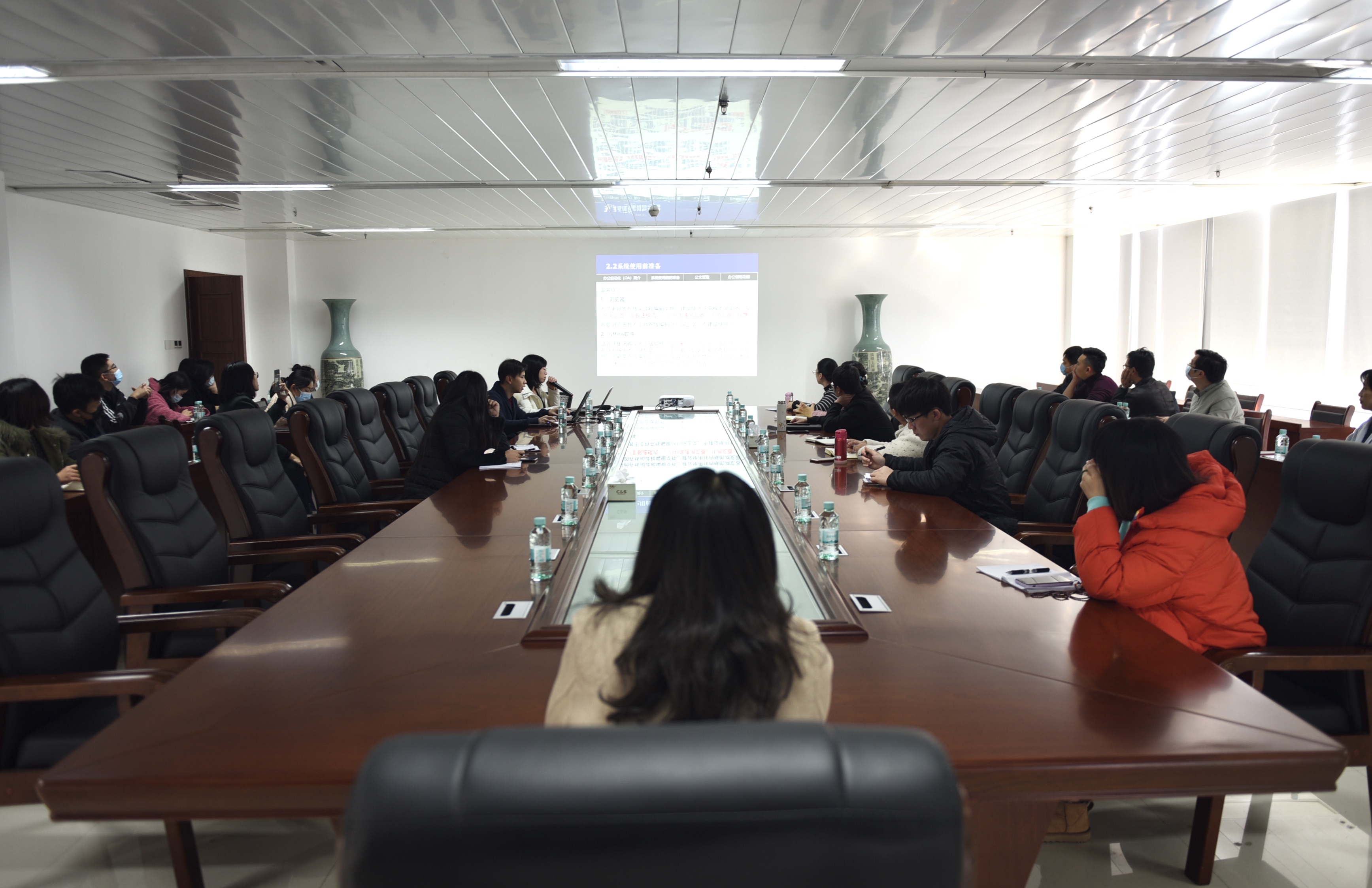 广西尊龙凯时-人生就是搏!集团有限公司举办OA办公系统培训会