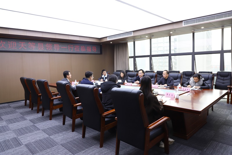 天等县领导到广西尊龙凯时-人生就是搏!集团调研指导